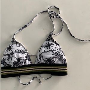 Tropical Bathing Suit Top